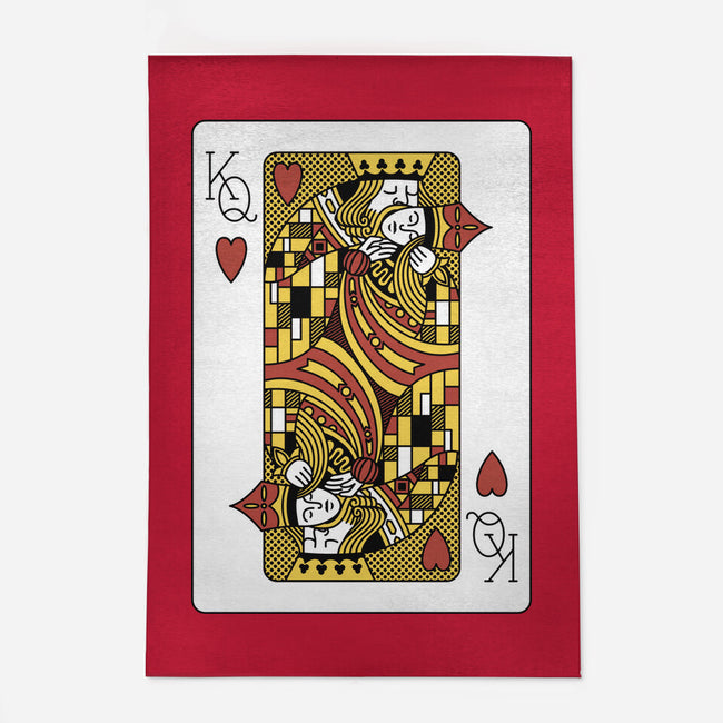 The Kiss Playing Cards-None-Outdoor-Rug-tobefonseca