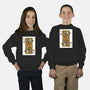 The Kiss Playing Cards-Youth-Crew Neck-Sweatshirt-tobefonseca