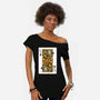 The Kiss Playing Cards-Womens-Off Shoulder-Tee-tobefonseca