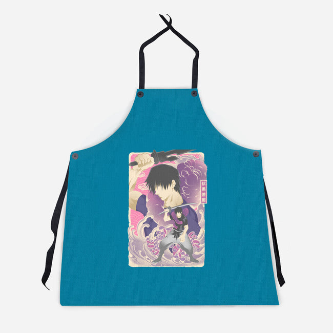 Musha-e Toji-Unisex-Kitchen-Apron-hypertwenty