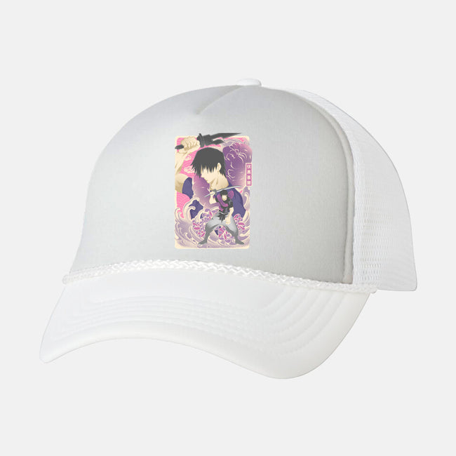 Musha-e Toji-Unisex-Trucker-Hat-hypertwenty