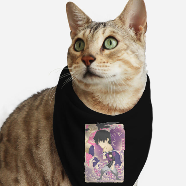 Musha-e Toji-Cat-Bandana-Pet Collar-hypertwenty