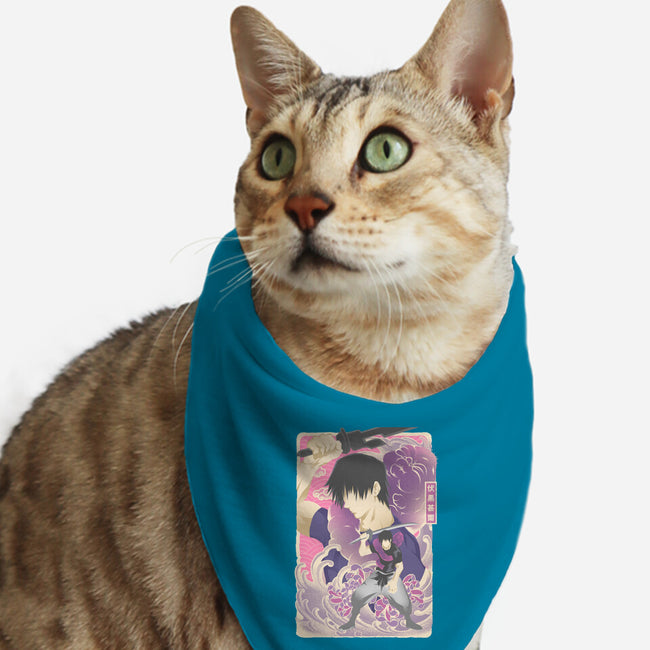 Musha-e Toji-Cat-Bandana-Pet Collar-hypertwenty