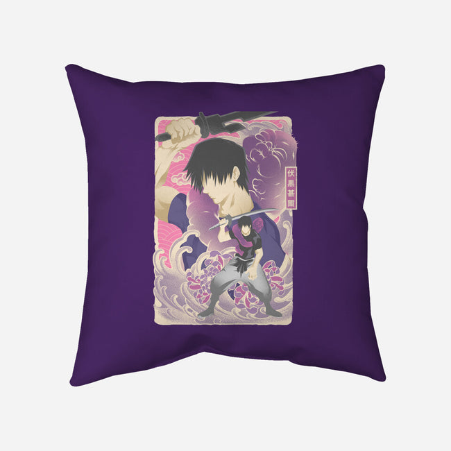 Musha-e Toji-None-Removable Cover-Throw Pillow-hypertwenty