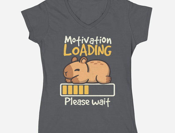 Capybara Motivation Loading