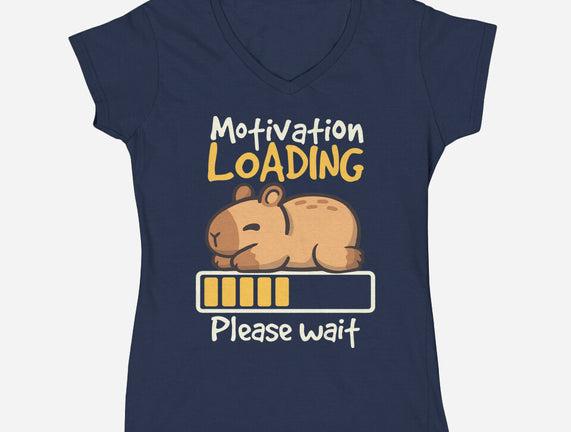 Capybara Motivation Loading