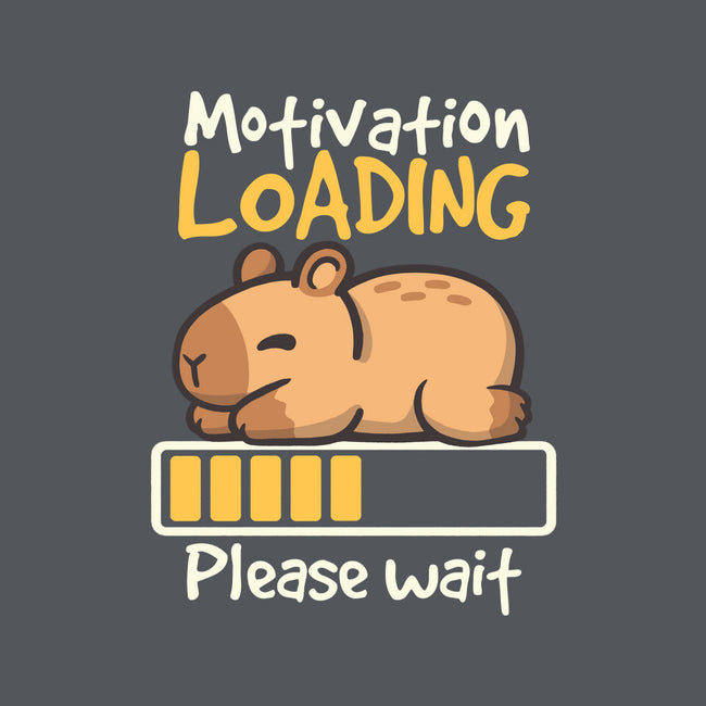 Capybara Motivation Loading-None-Removable Cover-Throw Pillow-NemiMakeit