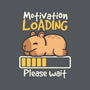 Capybara Motivation Loading-None-Polyester-Shower Curtain-NemiMakeit