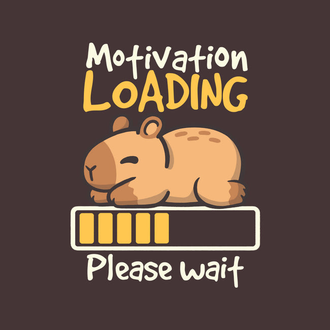 Capybara Motivation Loading-None-Removable Cover w Insert-Throw Pillow-NemiMakeit