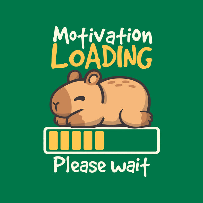 Capybara Motivation Loading-None-Stretched-Canvas-NemiMakeit