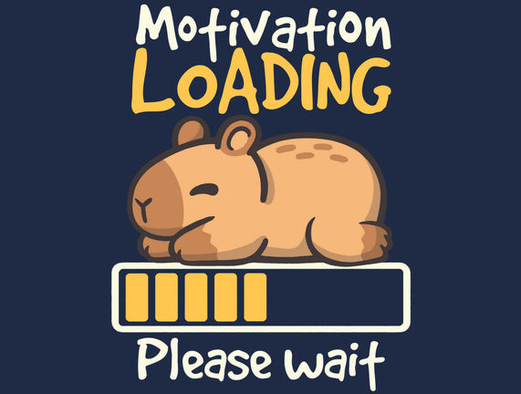 Capybara Motivation Loading