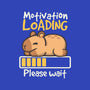 Capybara Motivation Loading-Womens-Off Shoulder-Tee-NemiMakeit