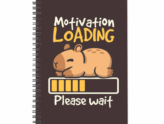 Capybara Motivation Loading