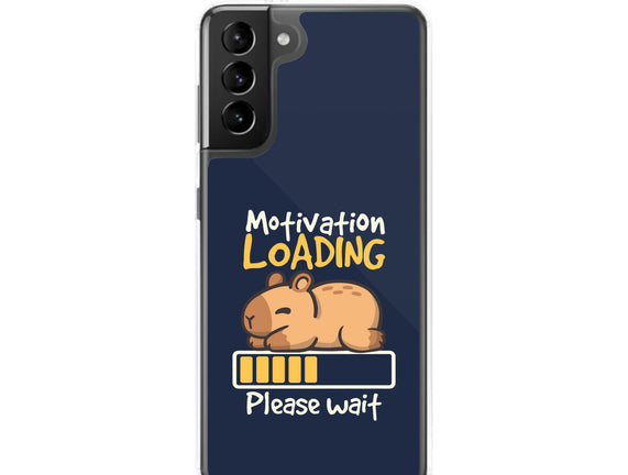 Capybara Motivation Loading