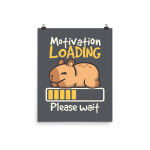 Capybara Motivation Loading