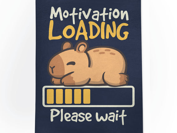 Capybara Motivation Loading