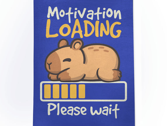 Capybara Motivation Loading