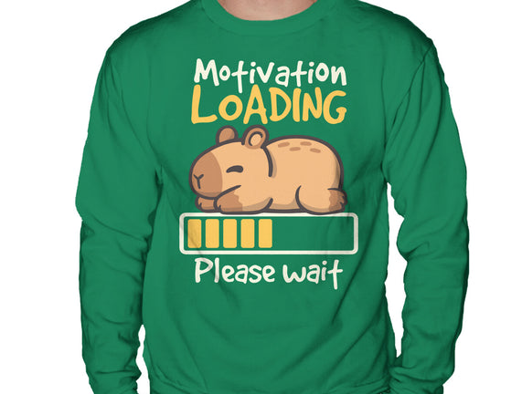 Capybara Motivation Loading