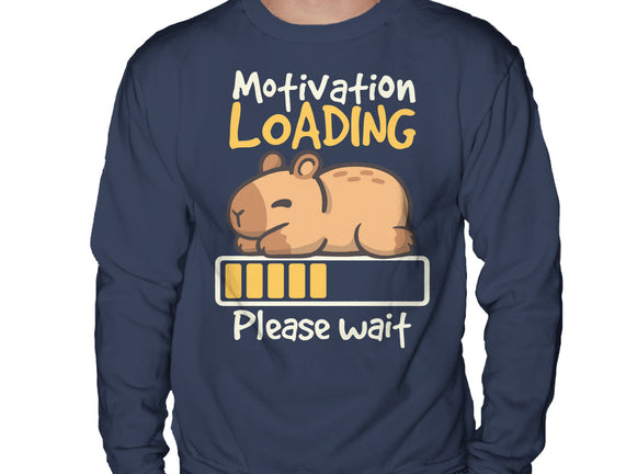 Capybara Motivation Loading