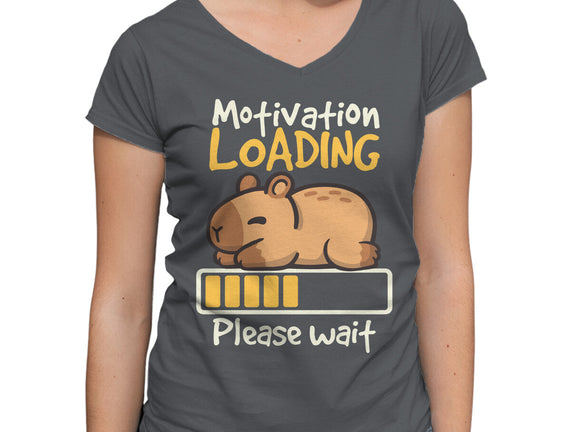 Capybara Motivation Loading