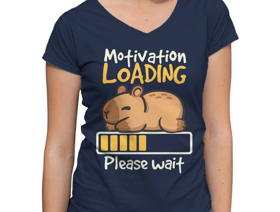 Capybara Motivation Loading