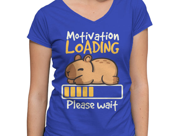 Capybara Motivation Loading