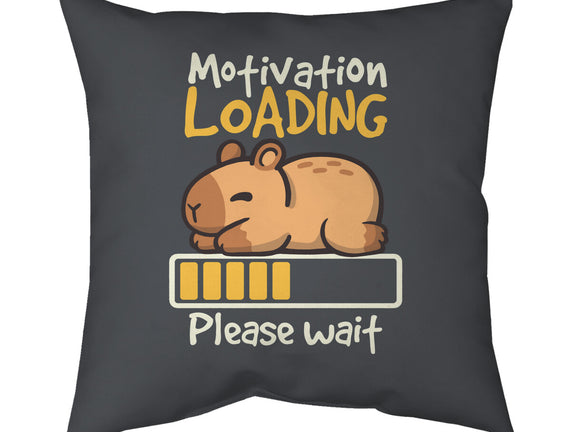 Capybara Motivation Loading