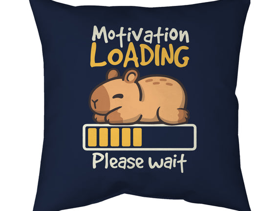 Capybara Motivation Loading