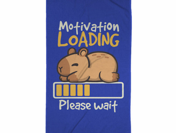 Capybara Motivation Loading