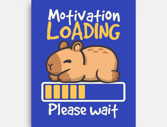 Capybara Motivation Loading