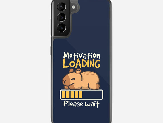 Capybara Motivation Loading