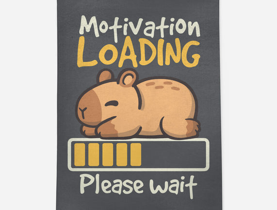 Capybara Motivation Loading