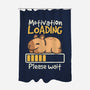 Capybara Motivation Loading-None-Polyester-Shower Curtain-NemiMakeit