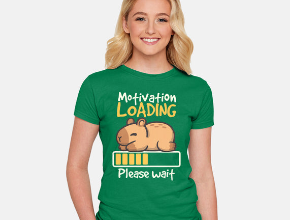 Capybara Motivation Loading