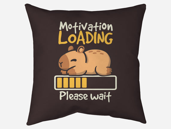 Capybara Motivation Loading