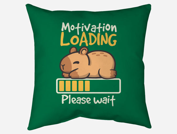 Capybara Motivation Loading