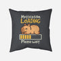 Capybara Motivation Loading-None-Removable Cover-Throw Pillow-NemiMakeit