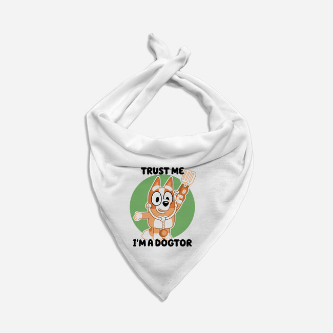 Trust Me I'm A Dogtor-Dog-Bandana-Pet Collar-naomori