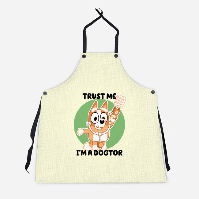 Trust Me I'm A Dogtor-Unisex-Kitchen-Apron-naomori