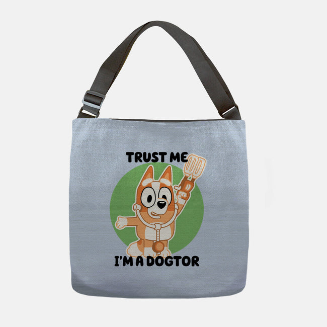 Trust Me I'm A Dogtor-None-Adjustable Tote-Bag-naomori