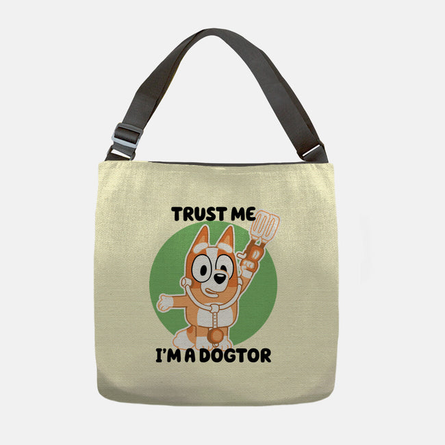 Trust Me I'm A Dogtor-None-Adjustable Tote-Bag-naomori