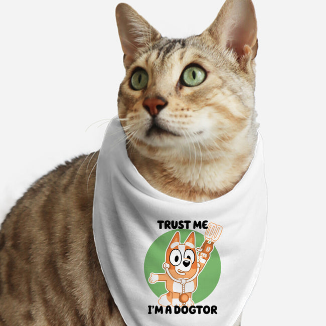 Trust Me I'm A Dogtor-Cat-Bandana-Pet Collar-naomori