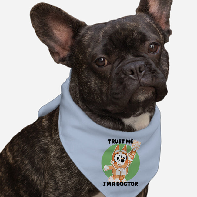 Trust Me I'm A Dogtor-Dog-Bandana-Pet Collar-naomori