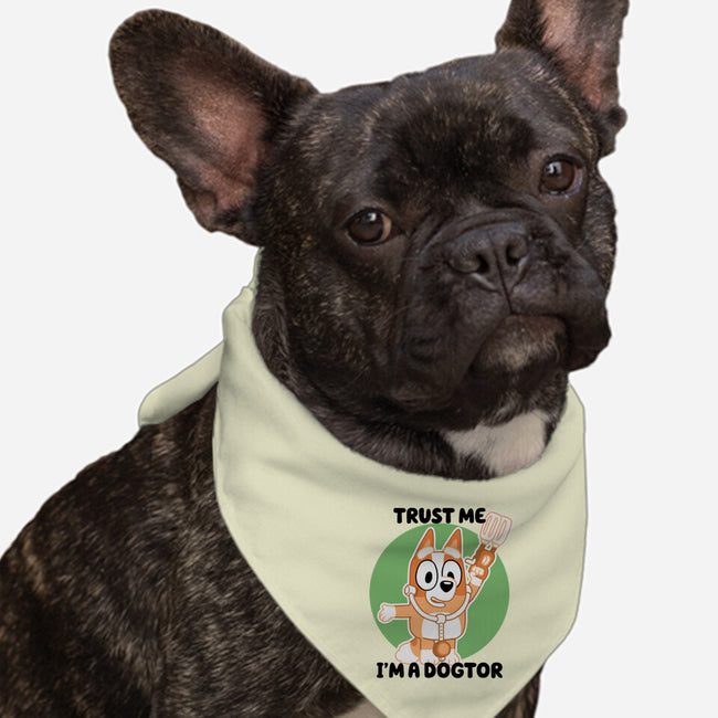 Trust Me I'm A Dogtor-Dog-Bandana-Pet Collar-naomori