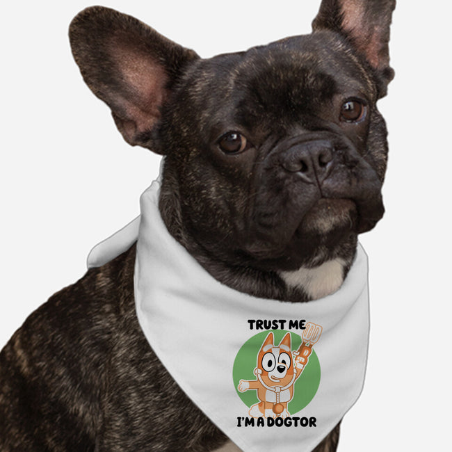 Trust Me I'm A Dogtor-Dog-Bandana-Pet Collar-naomori