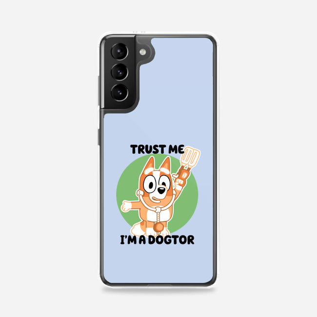 Trust Me I'm A Dogtor-Samsung-Snap-Phone Case-naomori