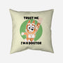 Trust Me I'm A Dogtor-None-Non-Removable Cover w Insert-Throw Pillow-naomori