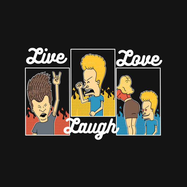 Live Laugh And Love-Unisex-Pullover-Sweatshirt-Tri haryadi