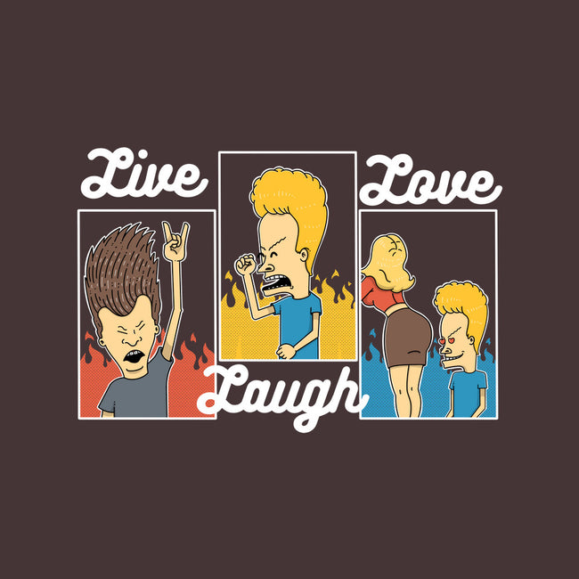 Live Laugh And Love-None-Removable Cover-Throw Pillow-Tri haryadi