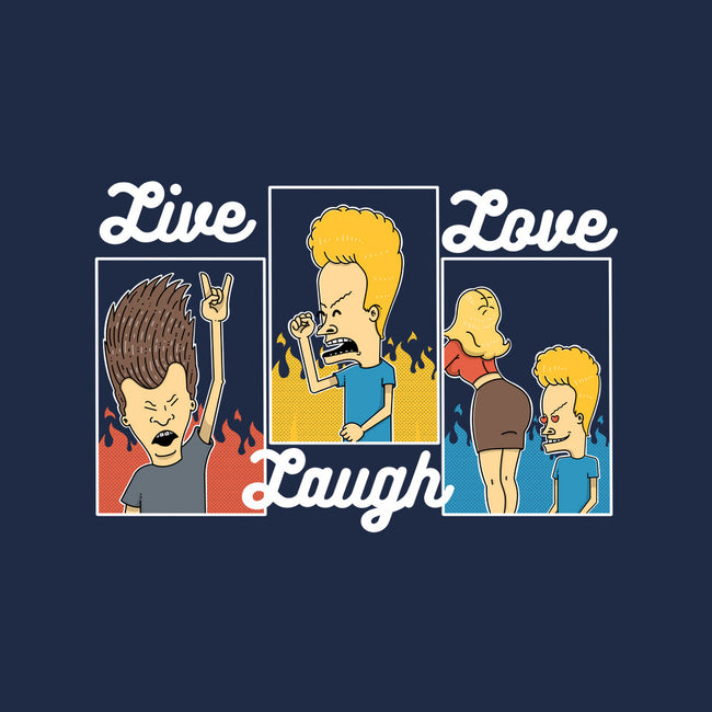 Live Laugh And Love-Unisex-Pullover-Sweatshirt-Tri haryadi